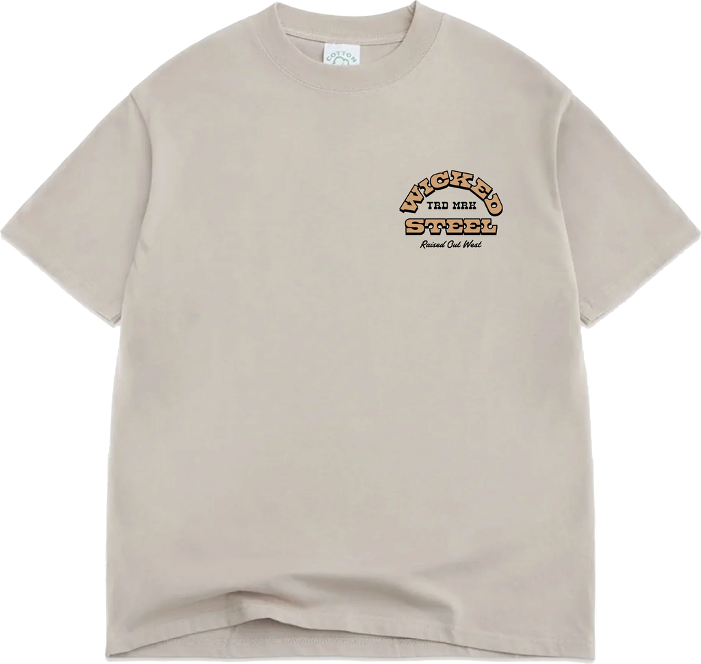 Raised out West Rattler Tee