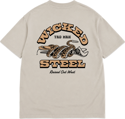 Raised out West Rattler Tee