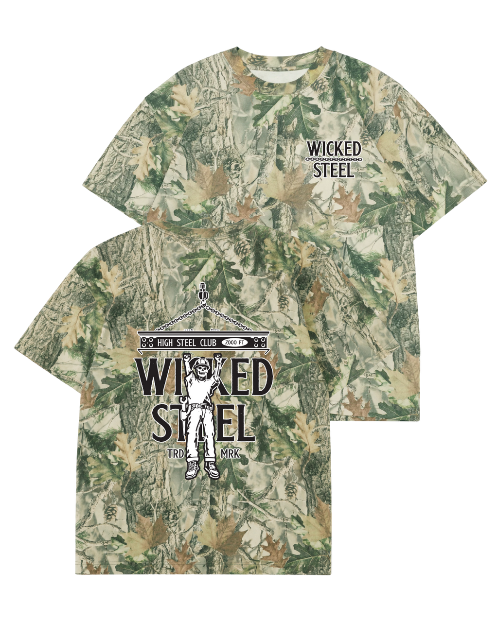 High Steel Club Camo Tee